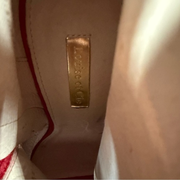 Louise et Cie Vibrant Red Suede Heeled Boots - Picture 3 of 14